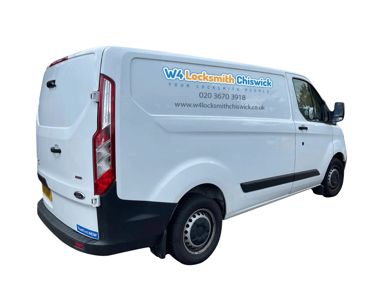 W4 Locksmith Chiswick van